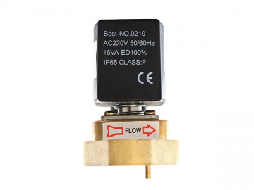 Válvula solenoide de descarga
