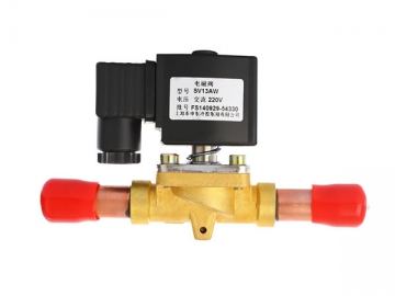Válvula solenoide com diafragmas
