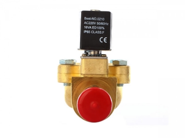 Válvulas solenoides de fluxo direcional de duas vias