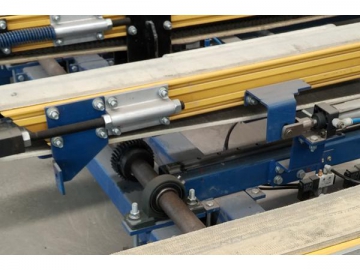 Sistema de resfriamento para perfis extrudados de alumínio