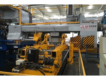 Máquina extrusora de alumínio