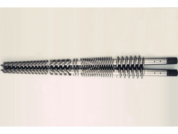 Extrusora de dupla rosca cônica