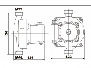 Bomba de circulação SXR