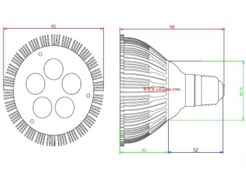 Lâmpada PAR LED 10W PAR30