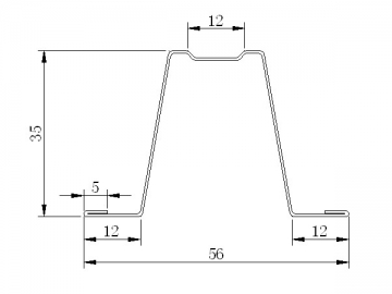 Máquina perfiladeira de trilho