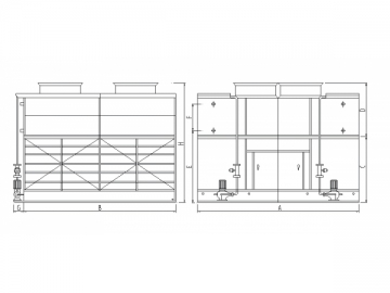 Condensador evaporativo SWLN